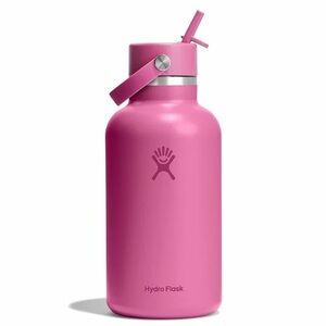 Hydroflask 64 oz Wide Mouth with Flex Straw Cap